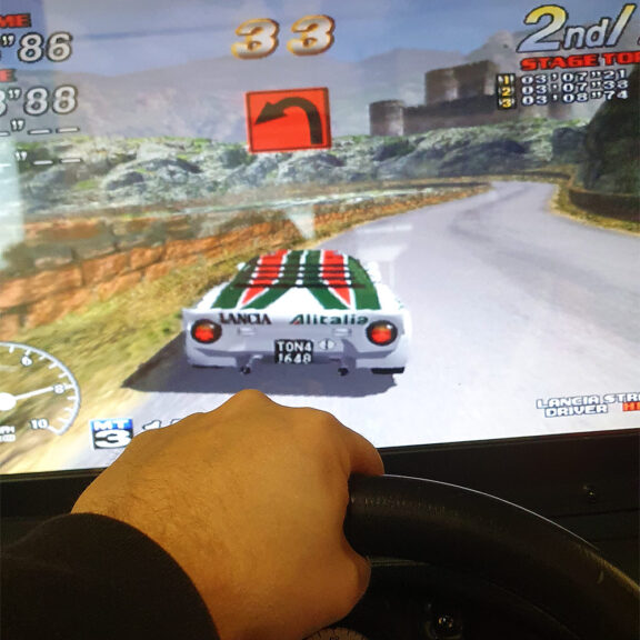 Sega Rally 2 -rallipeli