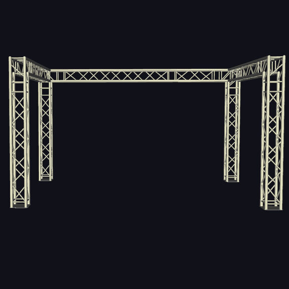 Trussiosasto 4,5 x 3 Avoin eteen